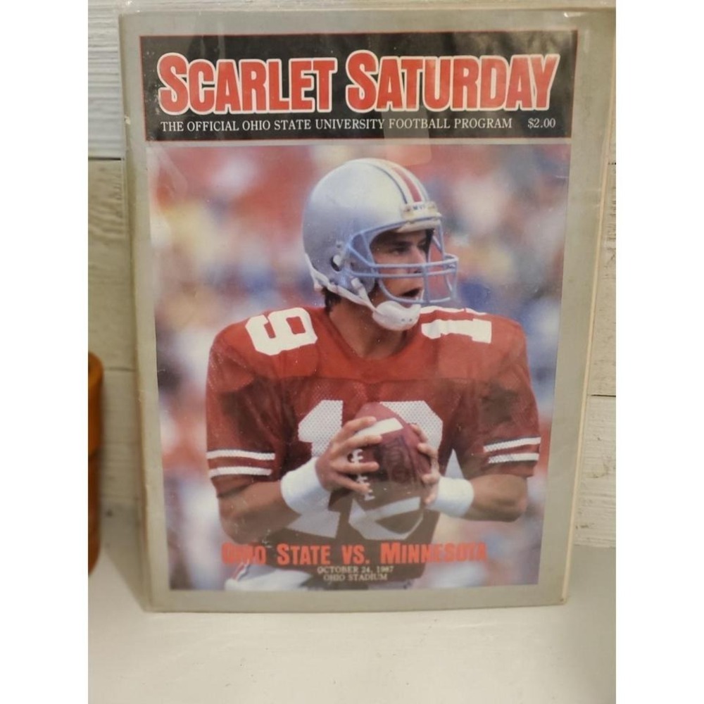 Ohio state buckeyes programs 1986‎ and 1987